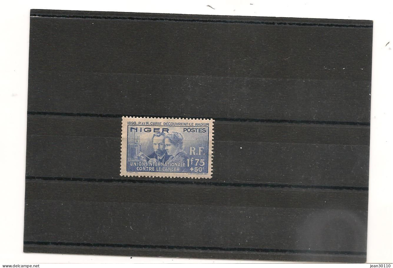 NIGER 1938 N° 63* Cote : 24,00 € - Ungebraucht