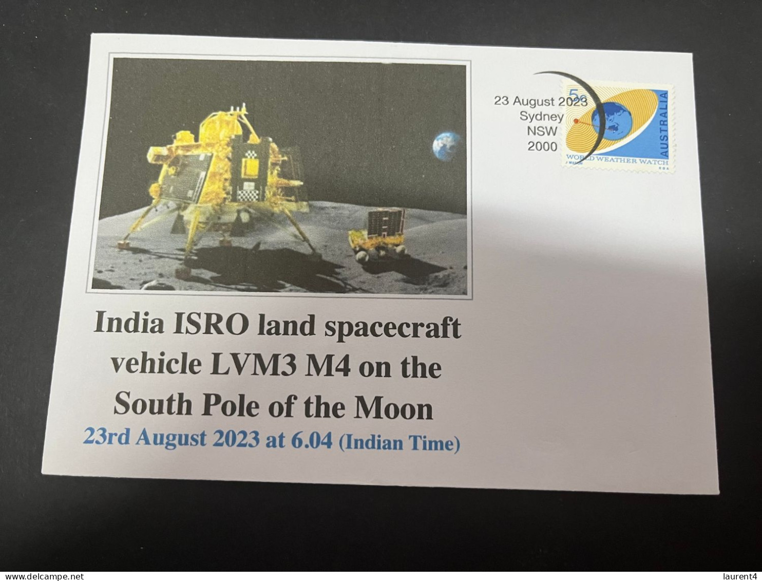 4-5-2024 (4 Z 7) Chandrayann-3 (India Space Agency) Launched & Land On Moon (2 Covers) - Other & Unclassified