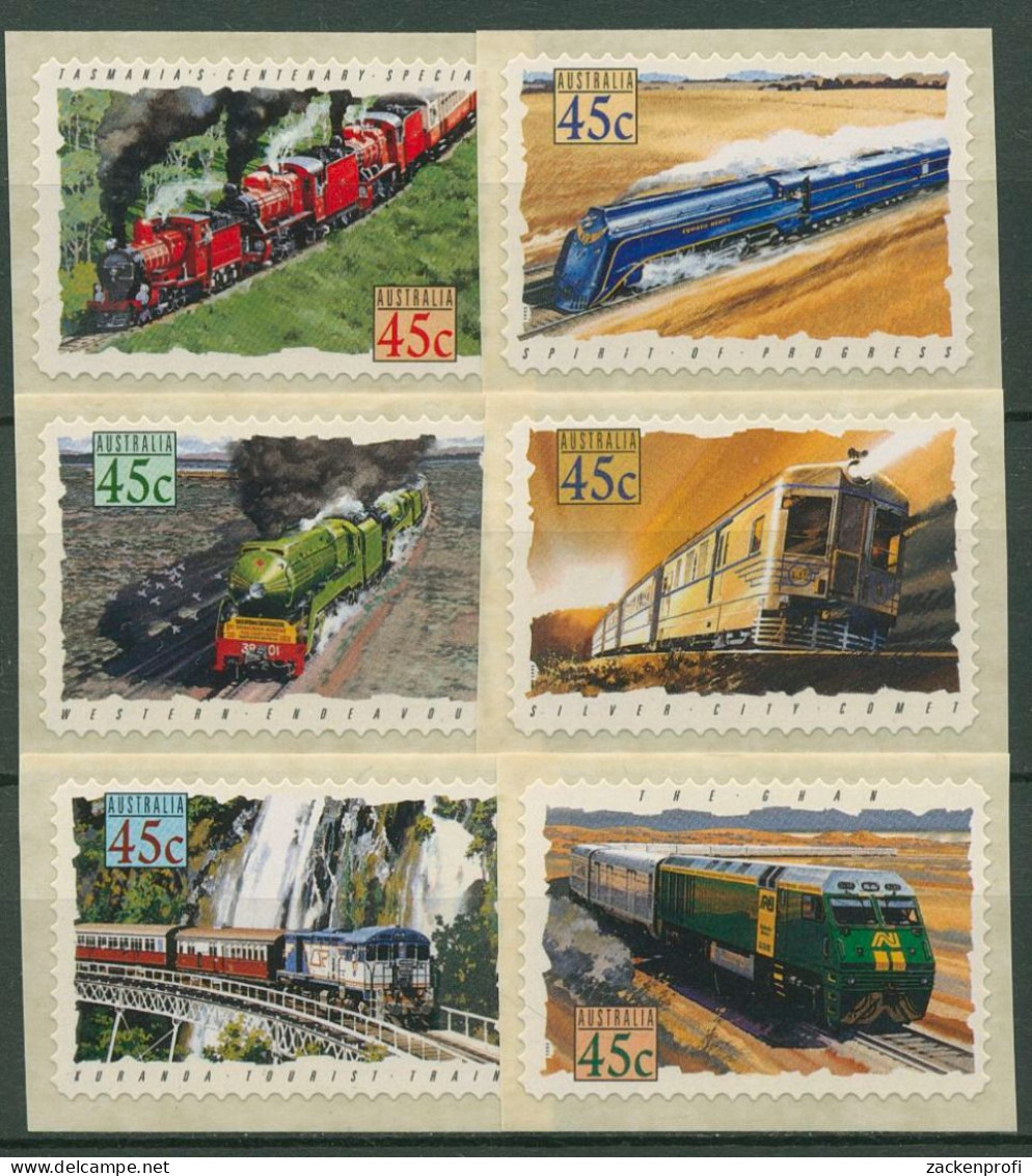 Australien 1993 Züge Lokomotiven 1354/59 Postfrisch - Ungebraucht
