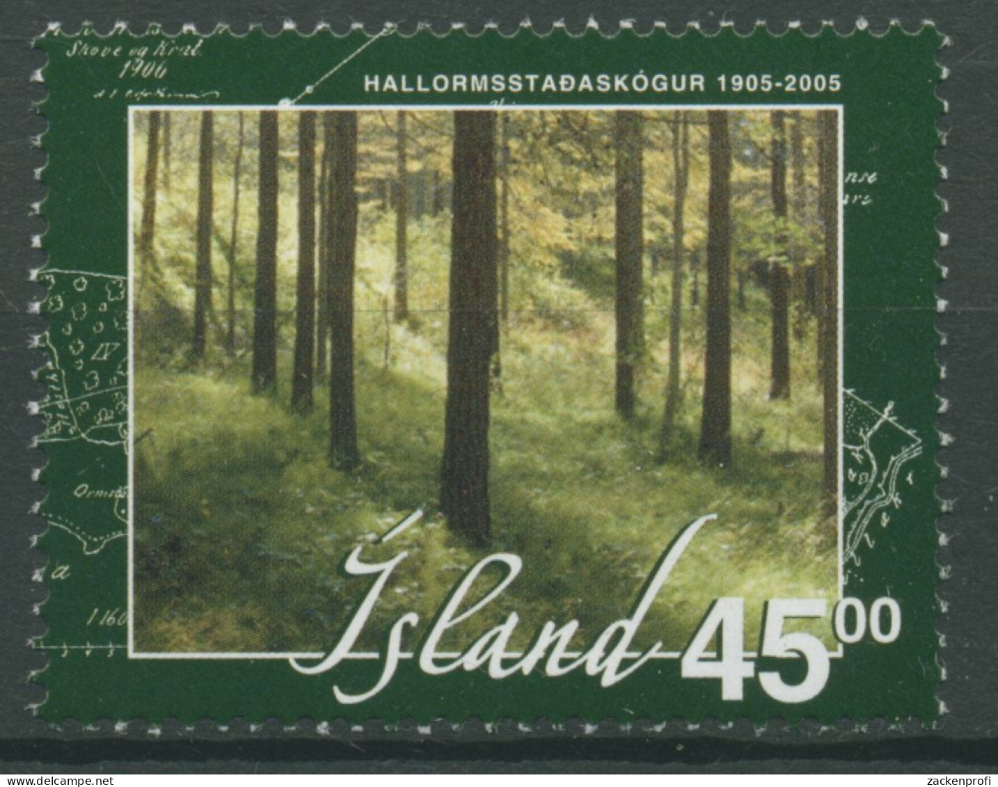 Island 2005 Wald Aufforstung In Island 1084 Postfrisch - Ongebruikt