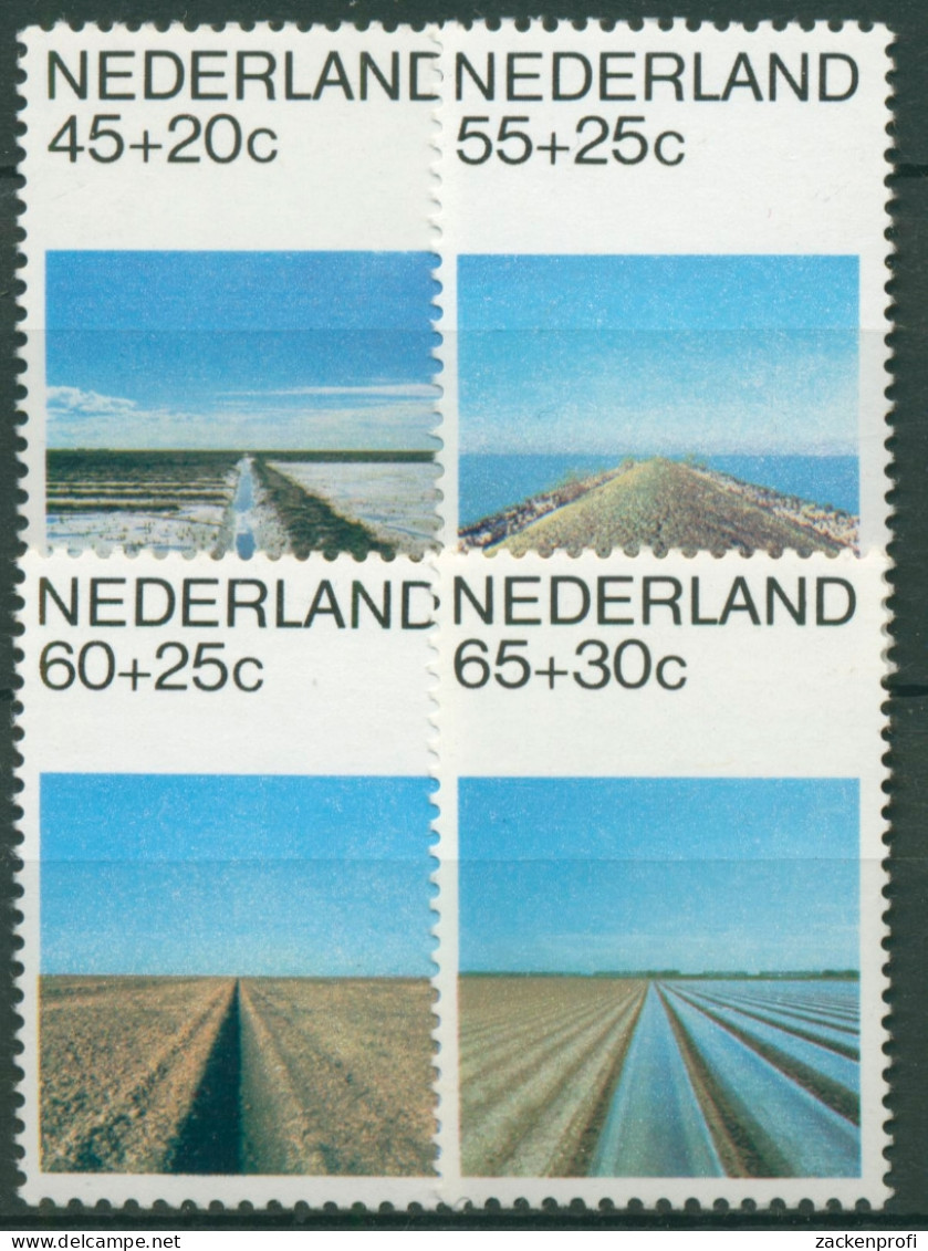 Niederlande 1981 Neulandgewinnung: Deich, Entwässerungsgraben 1176/79 Postfrisch - Neufs