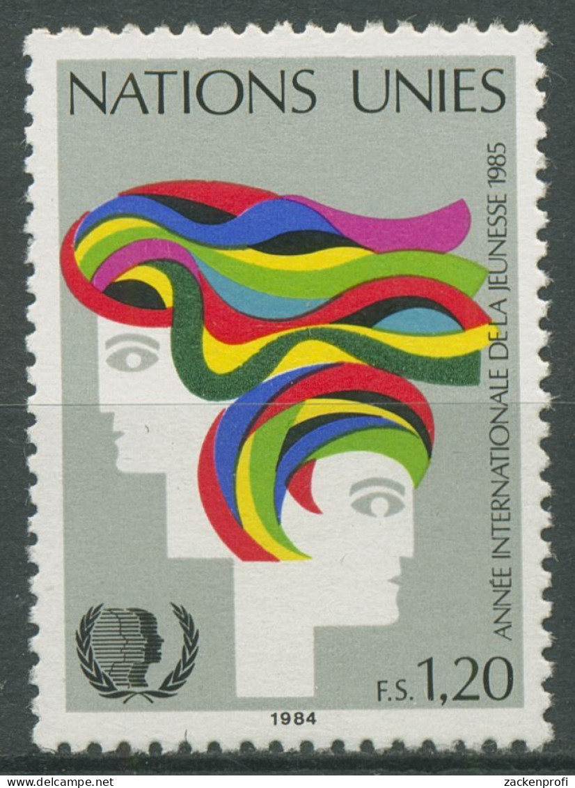 UNO Genf 1984 Jahr Der Jugend 126 Postfrisch - Ongebruikt