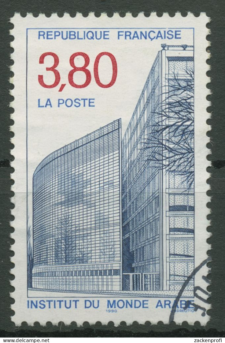 Frankreich 1990 Institut Für Die Arabische Welt Paris 2774 Gestempelt - Used Stamps