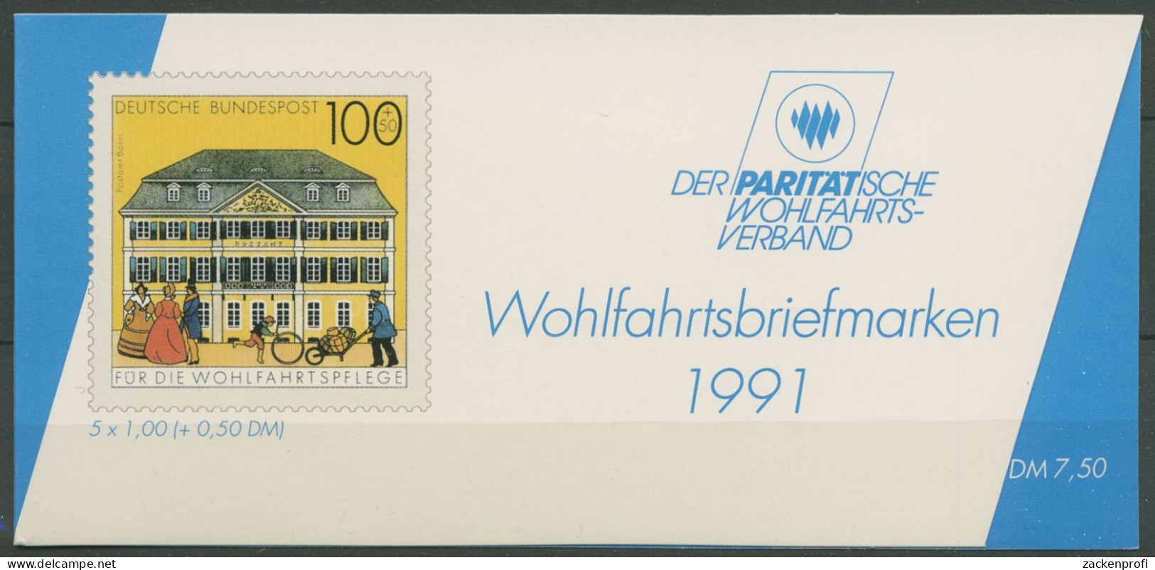 Bund Der Paritätische DPW 1991 Markenheftchen (1567) MH 8 Postfrisch (C60123) - Sonstige & Ohne Zuordnung