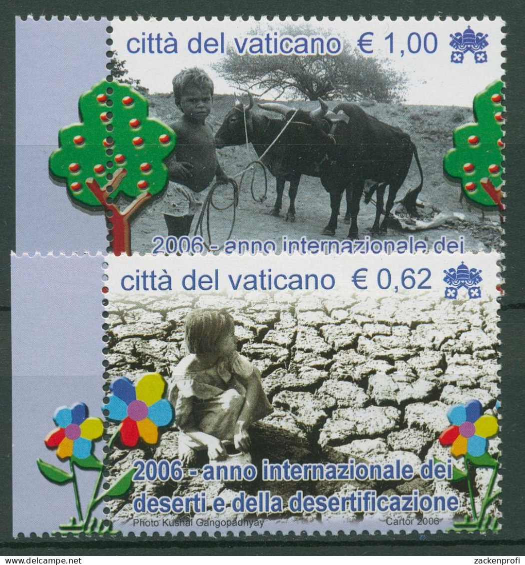Vatikan 2006 Jahr Der Wüsten 1560/61 Postfrisch - Nuevos