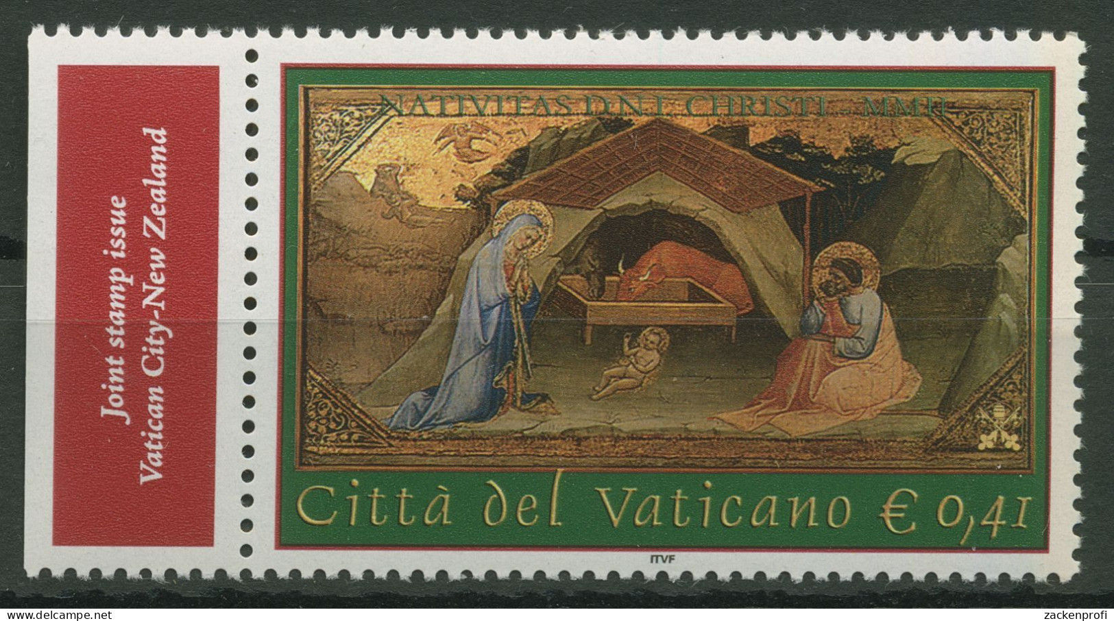 Vatikan 2002 Weihnachten Altartafel 2427 Postfrisch - Ungebraucht
