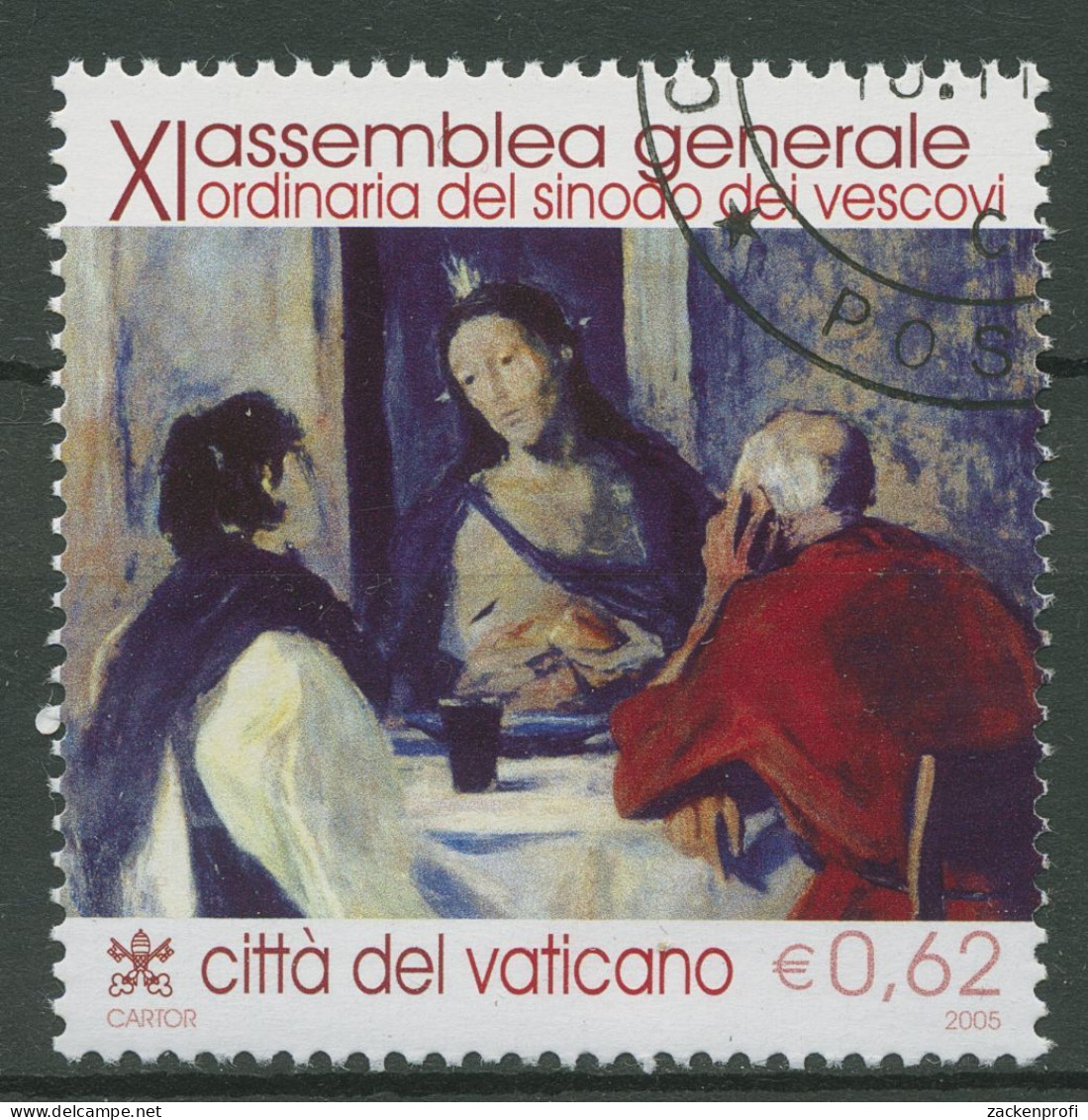 Vatikan 2005 Bischofssynode Generalversammlung 1533 Gestempelt - Usati