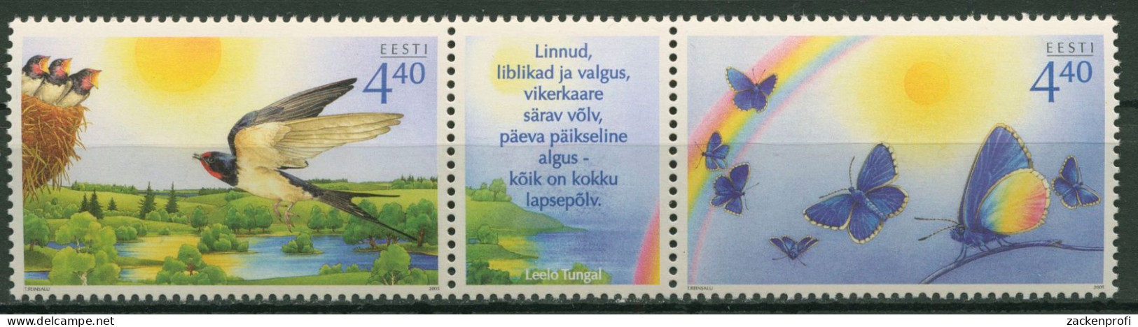 Estland 2005 Internationaler Kindertag 518/19 ZD Postfrisch (C73742) - Estonia