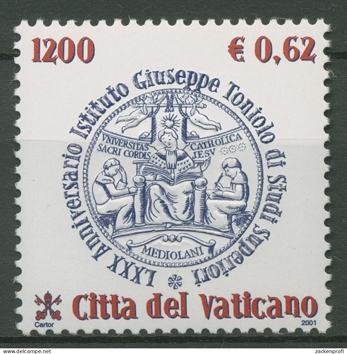 Vatikan 2001 Institut Giuseppe Toniolo Universität Wappen 1393 Postfrisch - Neufs