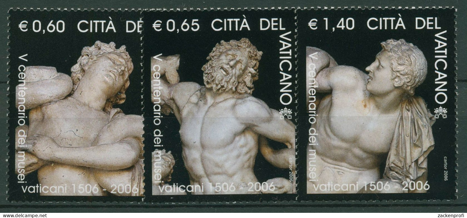Vatikan 2006 Museen Skulpturen 1562/64 Postfrisch - Unused Stamps