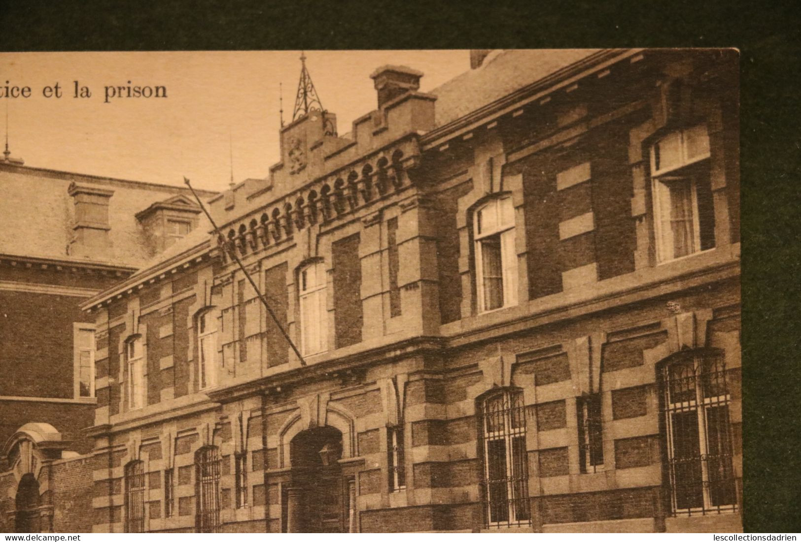 Carte Postale Ancienne Huy Le Palais De Justice Et La Prison - Huy