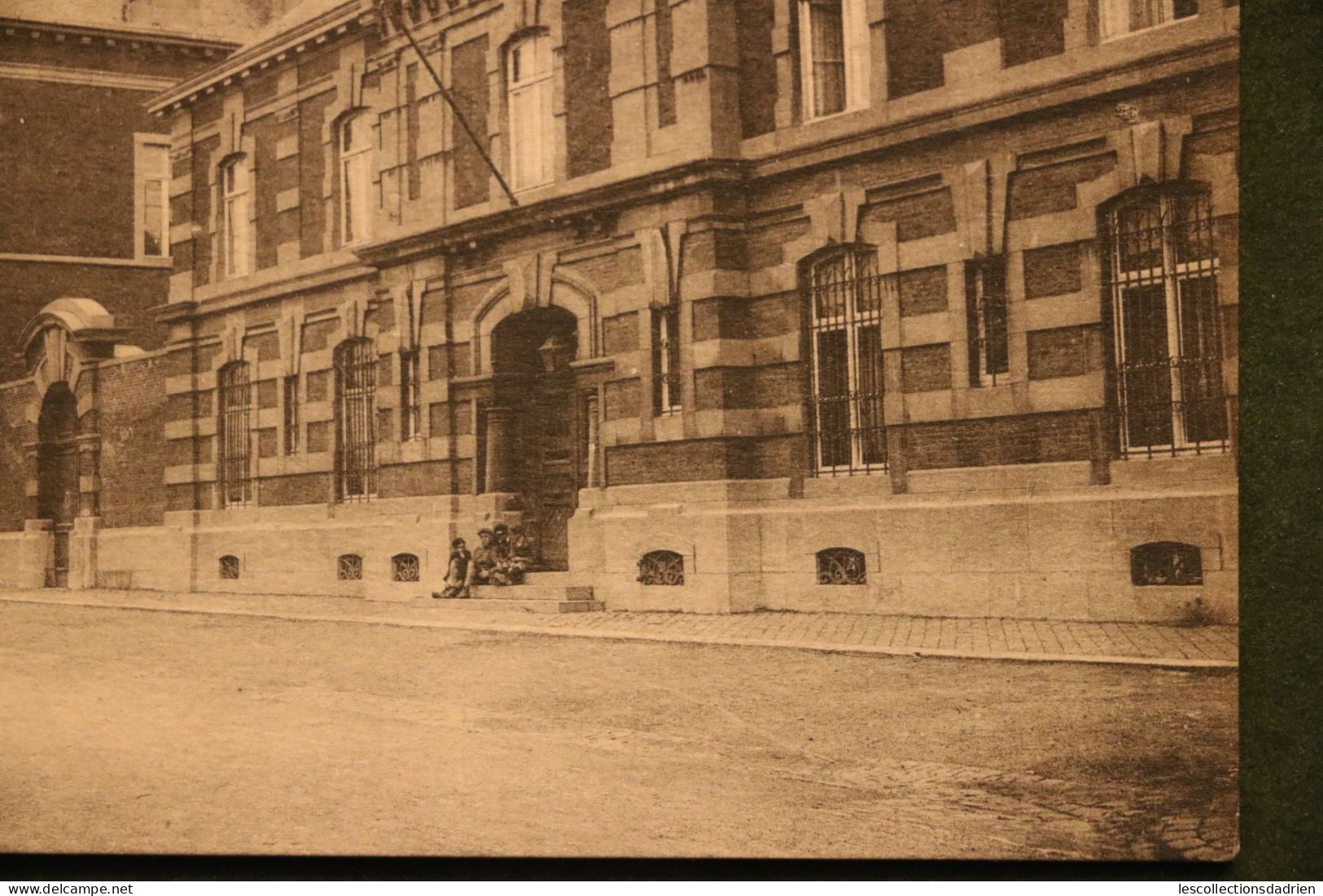Carte Postale Ancienne Huy Le Palais De Justice Et La Prison - Huy