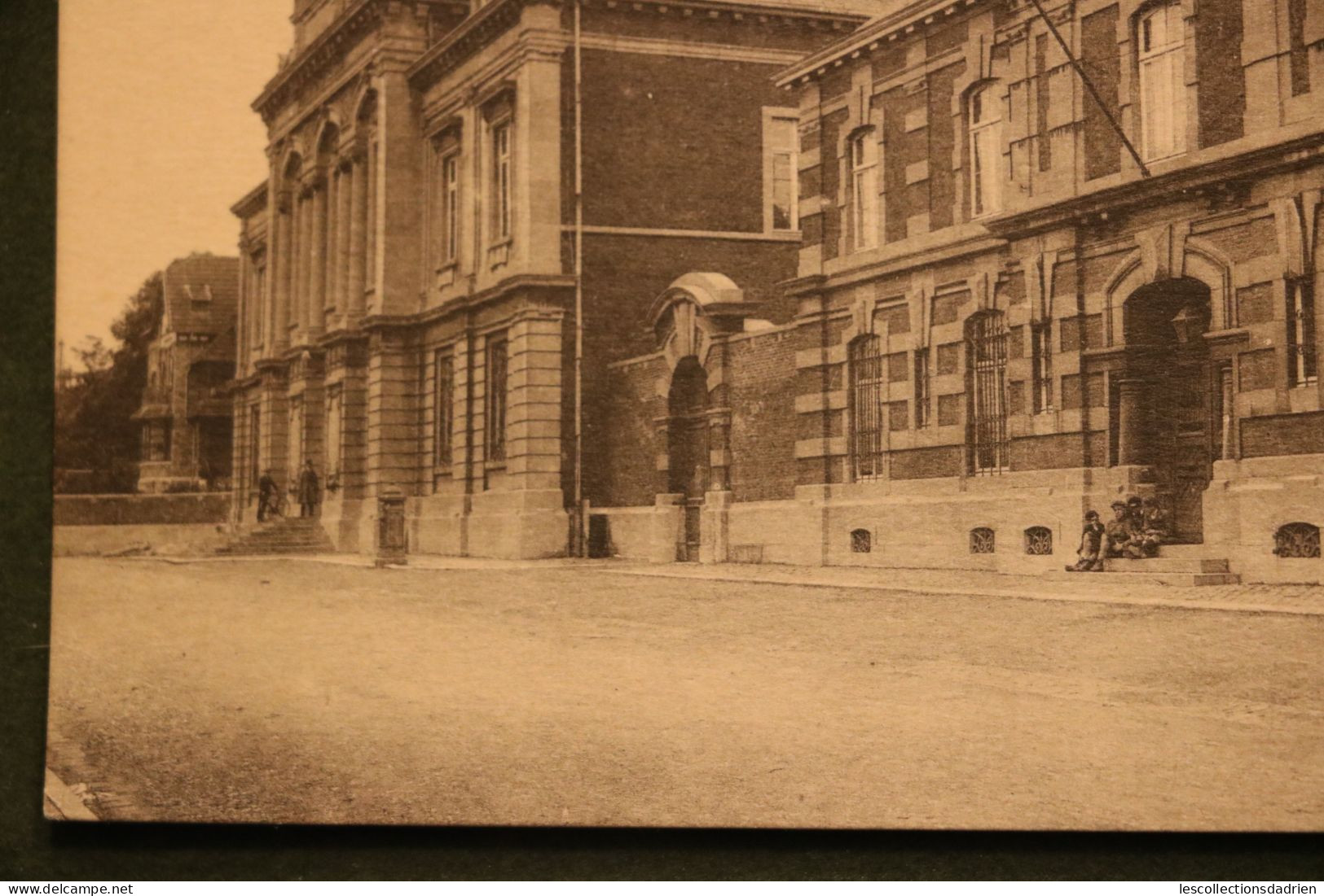 Carte Postale Ancienne Huy Le Palais De Justice Et La Prison - Hoei