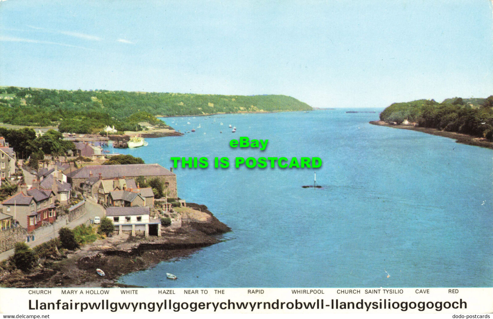 R600198 Anglesey. Menai Straits. E. T. W. Dennis. Photocolour - Monde