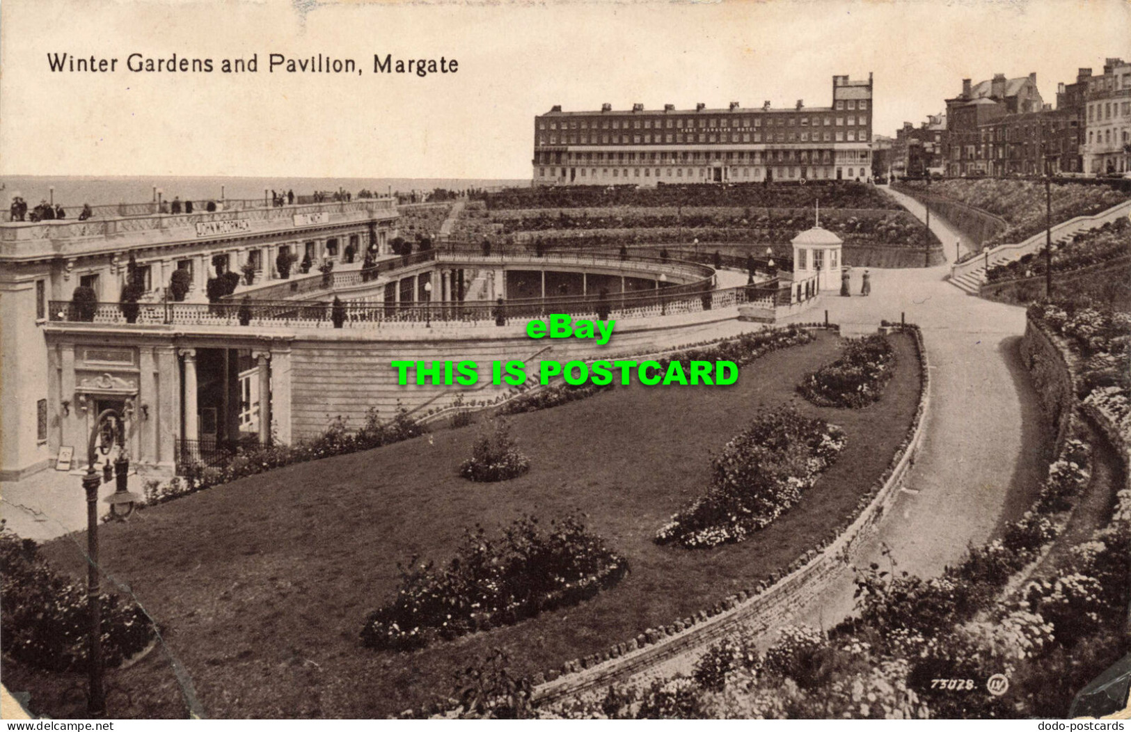 R600624 73028. Winter Gardens And Pavilion. Margate. 1916. Valentines Series - Monde