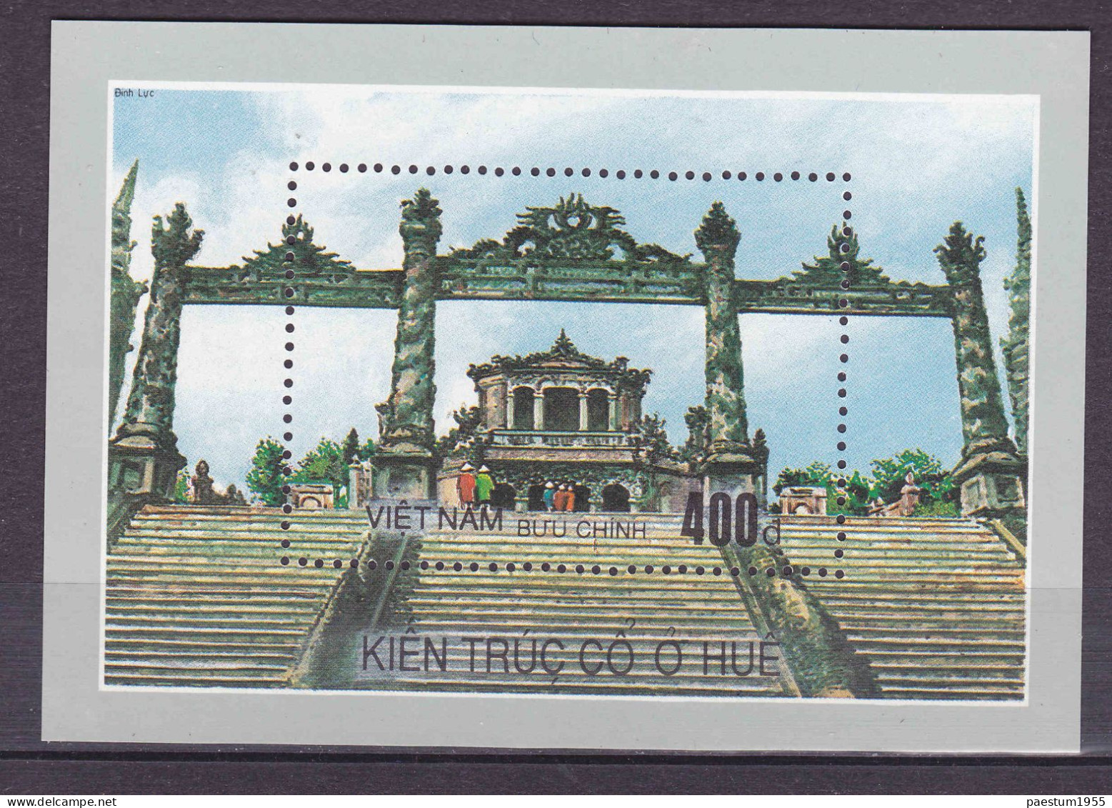 Feuillet Neuf** MNH 1990 Viêt-Nam Vietnam Architecture Ancienne à Hué (ancienne Capitale Du Vietnam) - Vietnam