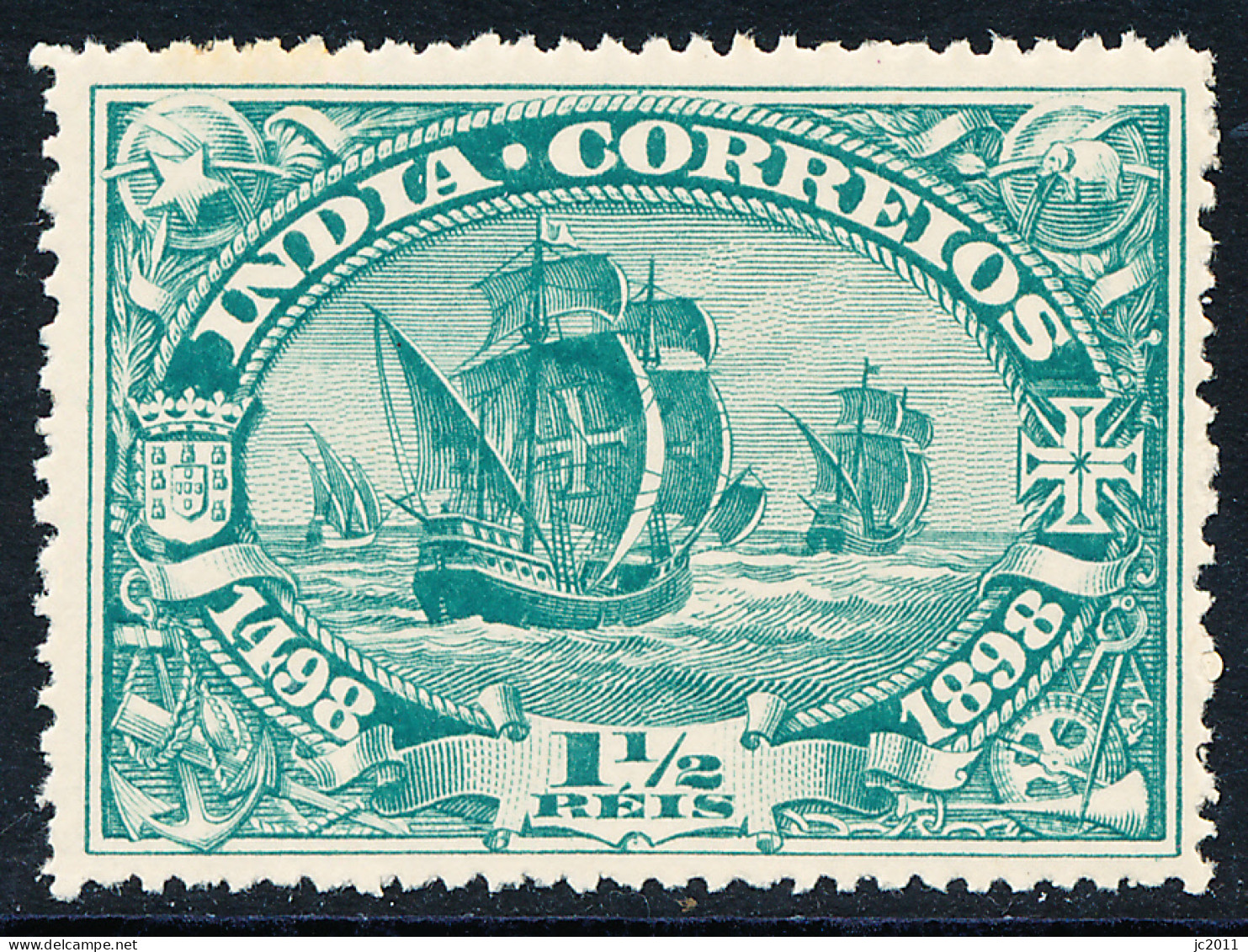 Portuguese India - 1898 - Discovery Of Route To India / Vasco Da Gama - MNH - Portugees-Indië