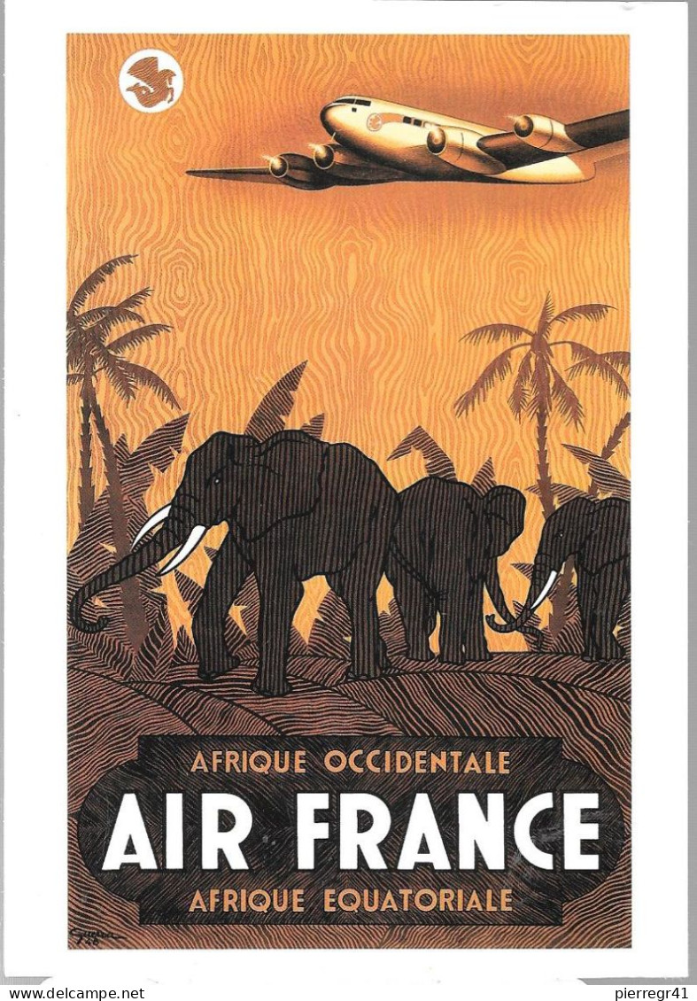 CPA-1980-AFFICHE-COPIE1948-AIR FRANCE-AFRIQUE/AEF-AOF- -Vincent GUERRA-TBE - 1919-1938