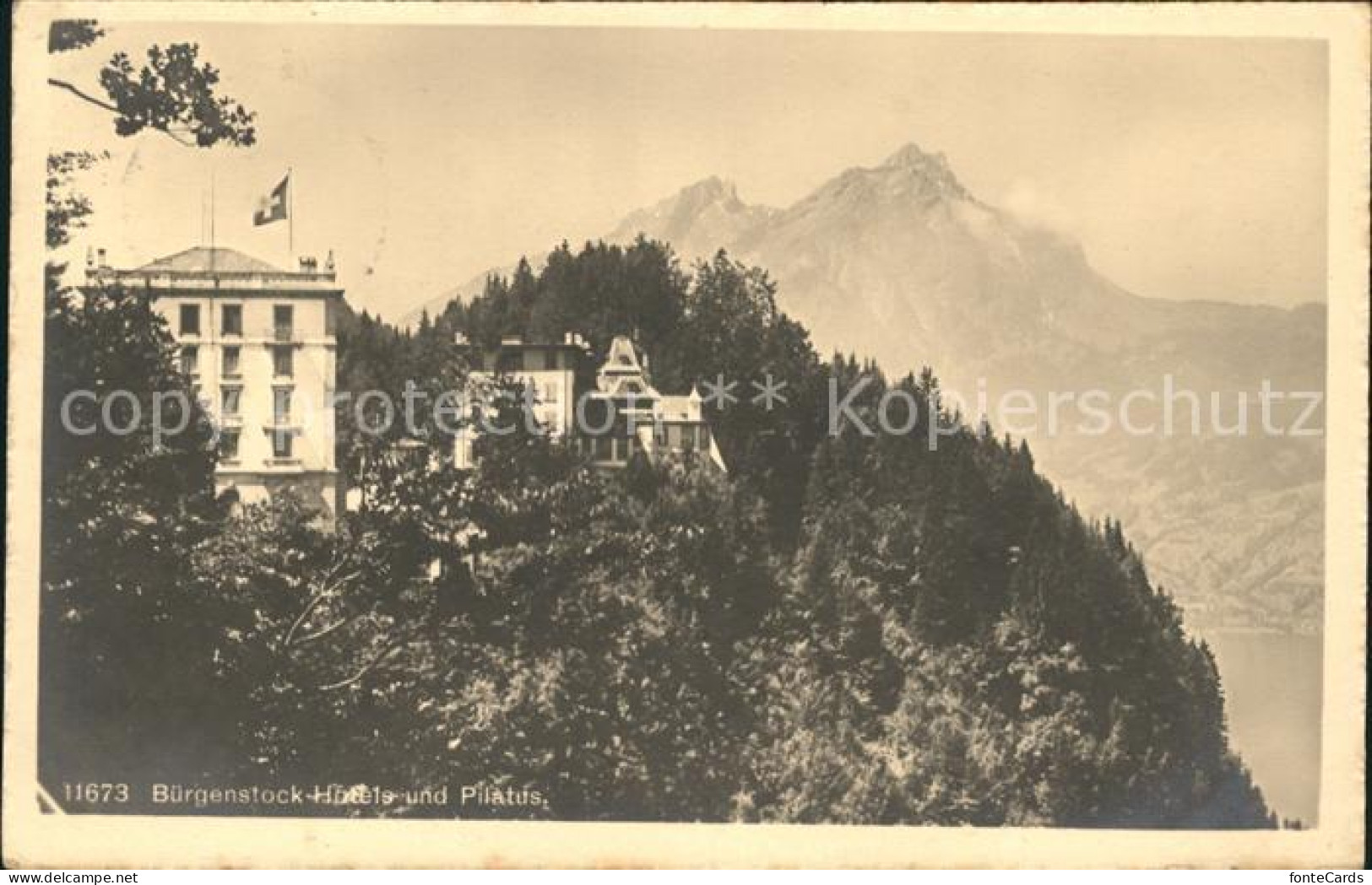 11755618 Buergenstock Hotels Und Pilatus Buergenstock - Autres & Non Classés