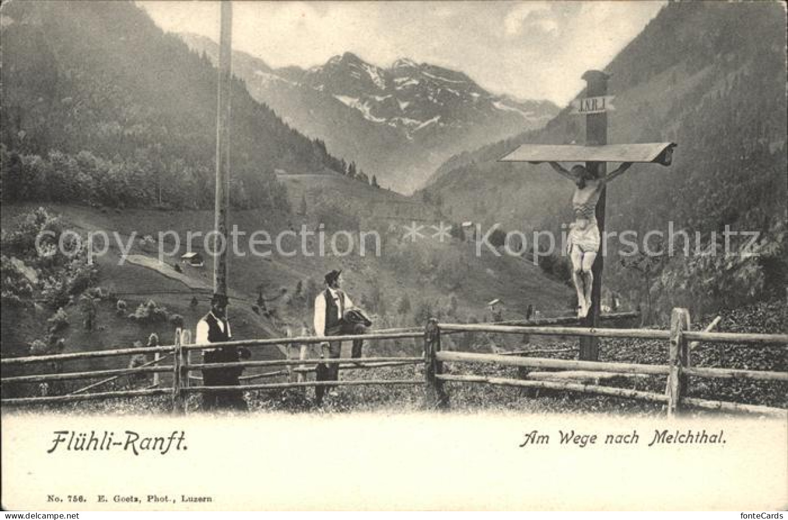 11755570 Fluehli Ranft Am Weg Nach Melchtal Sachseln OW - Autres & Non Classés