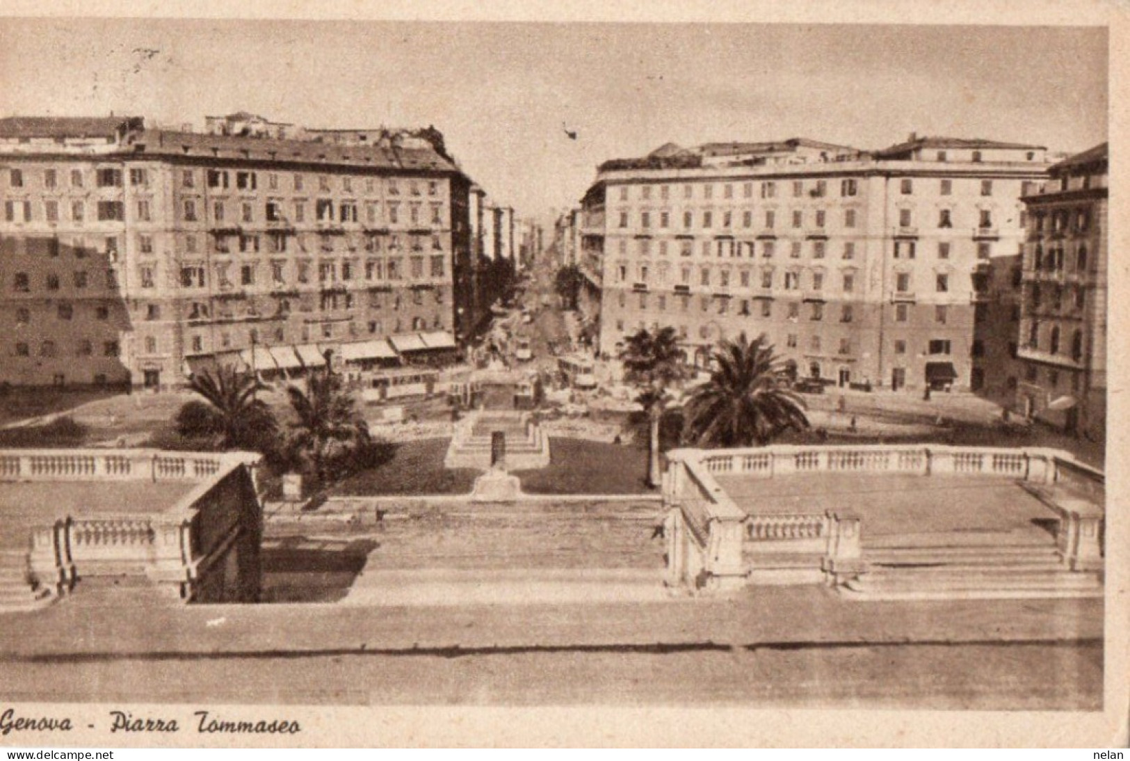 GENOVA - PIAZZA TOMMASEO - F.P. - Genova (Genoa)