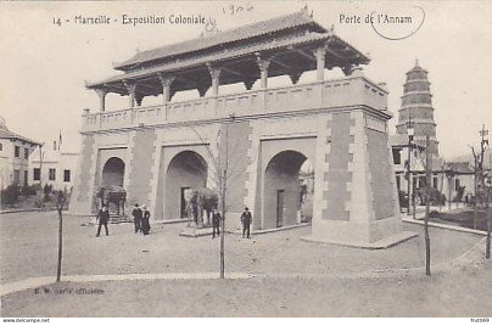 AK 216698 FRANCE - Marseille - Expoition Coloniale - Porte De L'Annam - Kolonialausstellungen 1906 - 1922