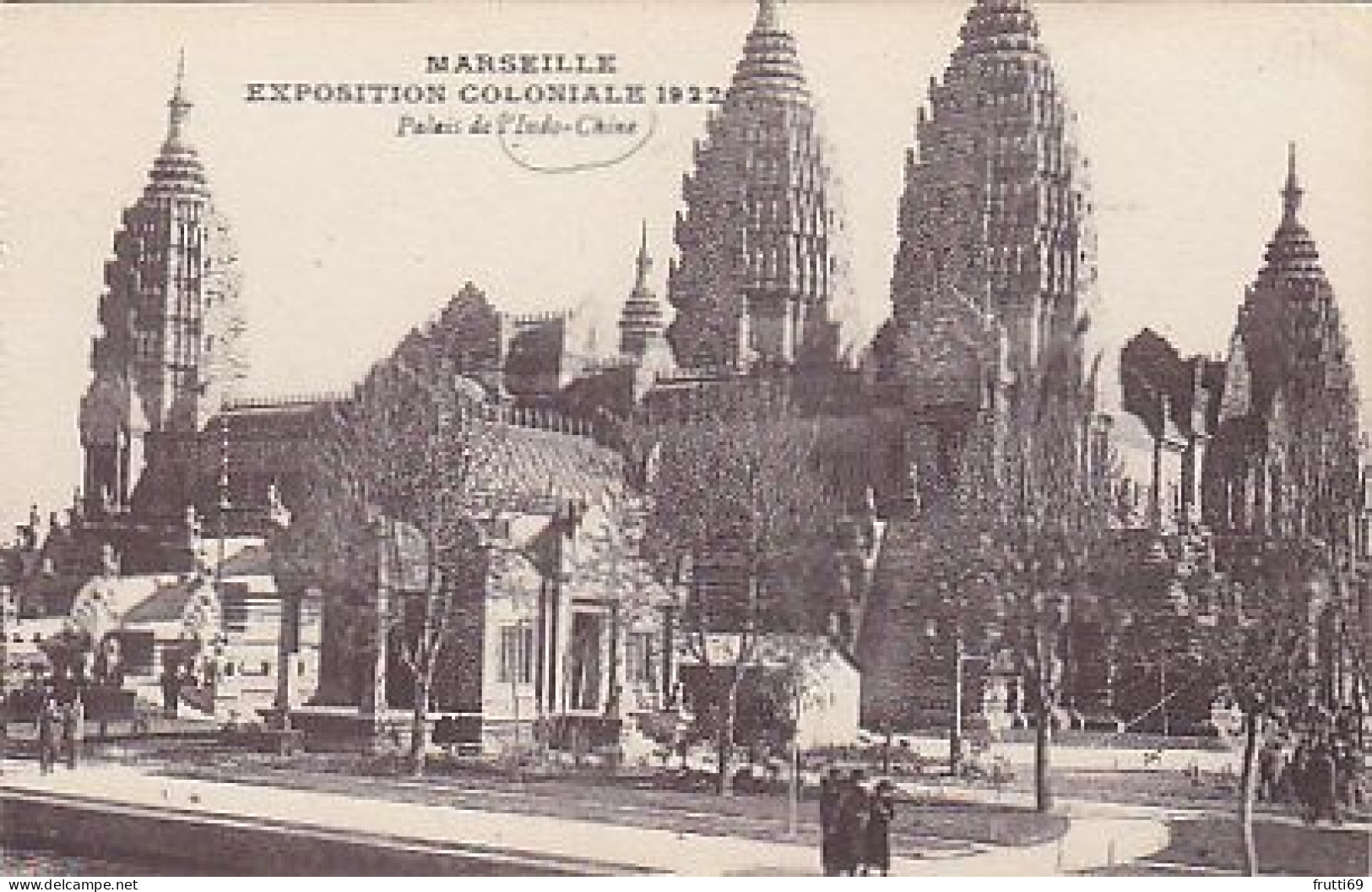 AK 216700 FRANCE - Marseille - Expoition Coloniale 1922 - Palais De L'Indo-Chine - Colonial Exhibitions 1906 - 1922