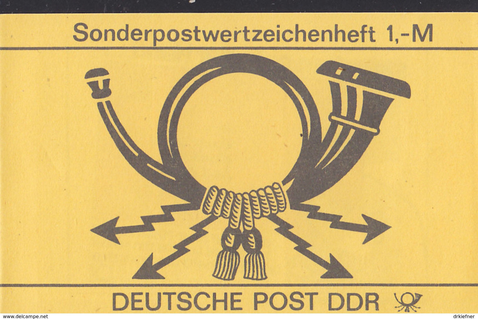 DDR  Markenheftchen SMHD 29, Postfrisch **, Mit 10x 3224 Oelssner, Posthorn 1986 - Cuadernillos
