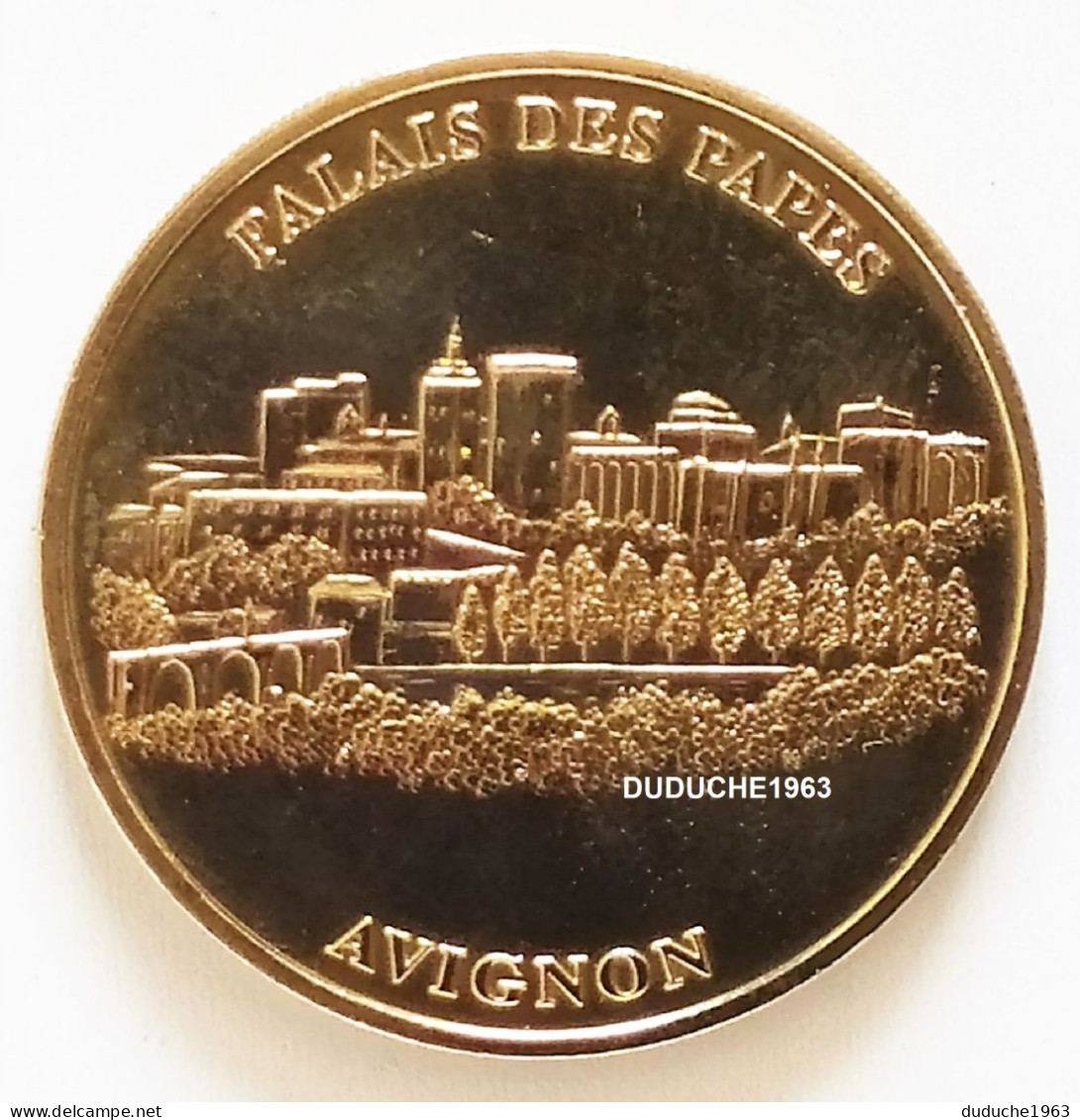 Monnaie De Paris 84. Avignon - Palais Des Papes 2004 (revers Listel épais) - 2004