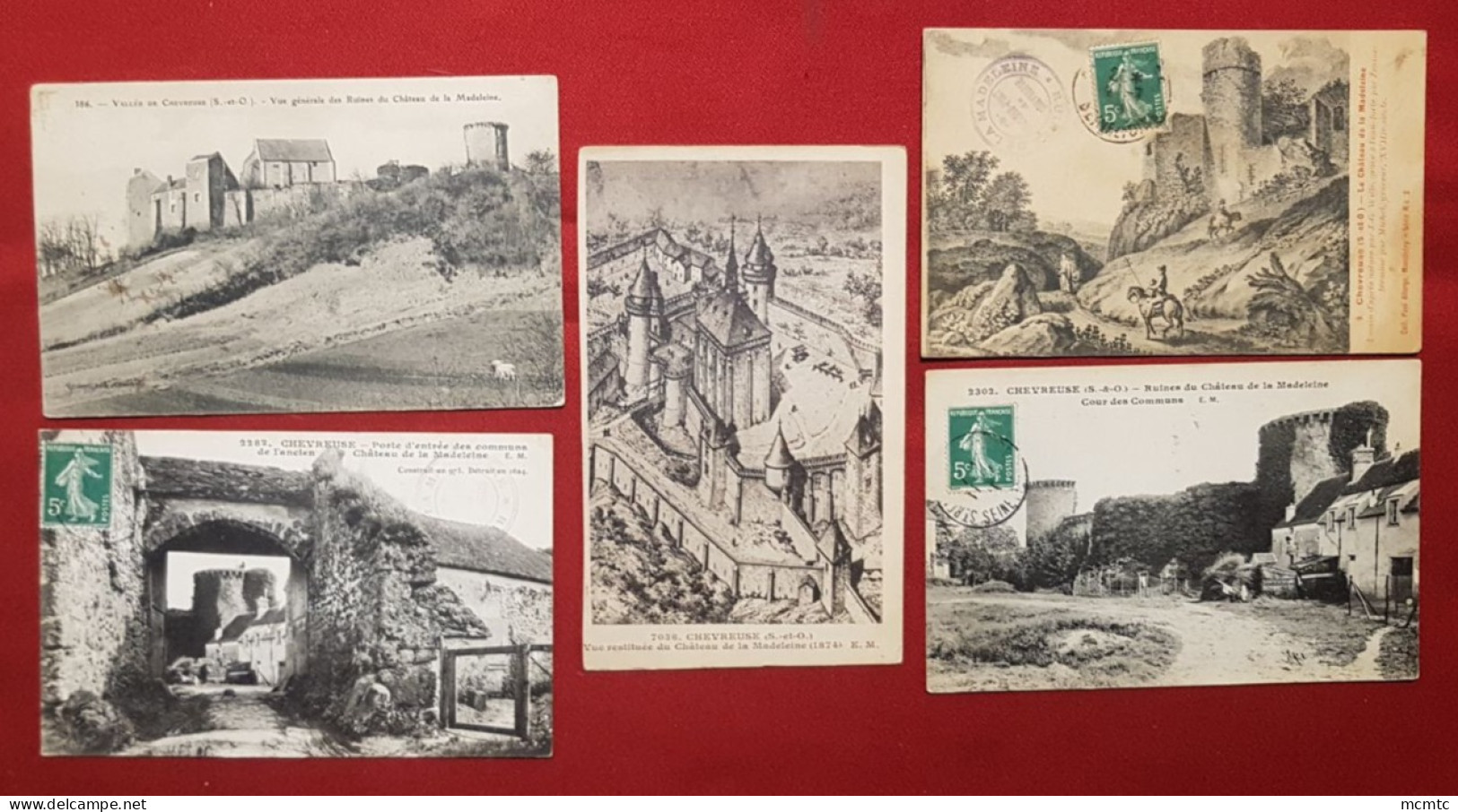 22 Cartes -  Chevreuse   -( 78. Yvelines ) - Chevreuse