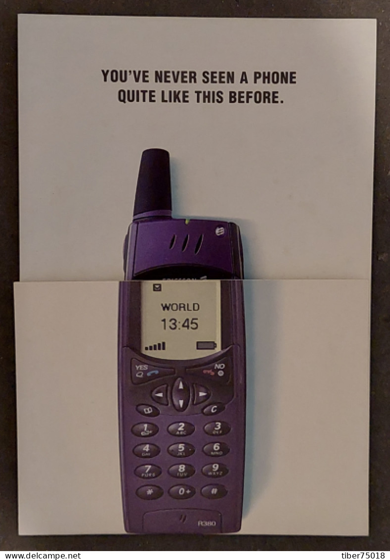 Carte Postale Avec Coupon - Ericsson R380 (téléphone Portable) We Call It A Smartphone - Publicité