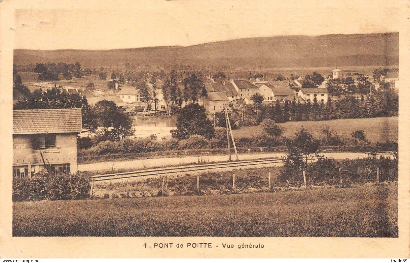 Pont De Poitte Patornay Voie Tramway Canton Clairvaux - Sonstige & Ohne Zuordnung