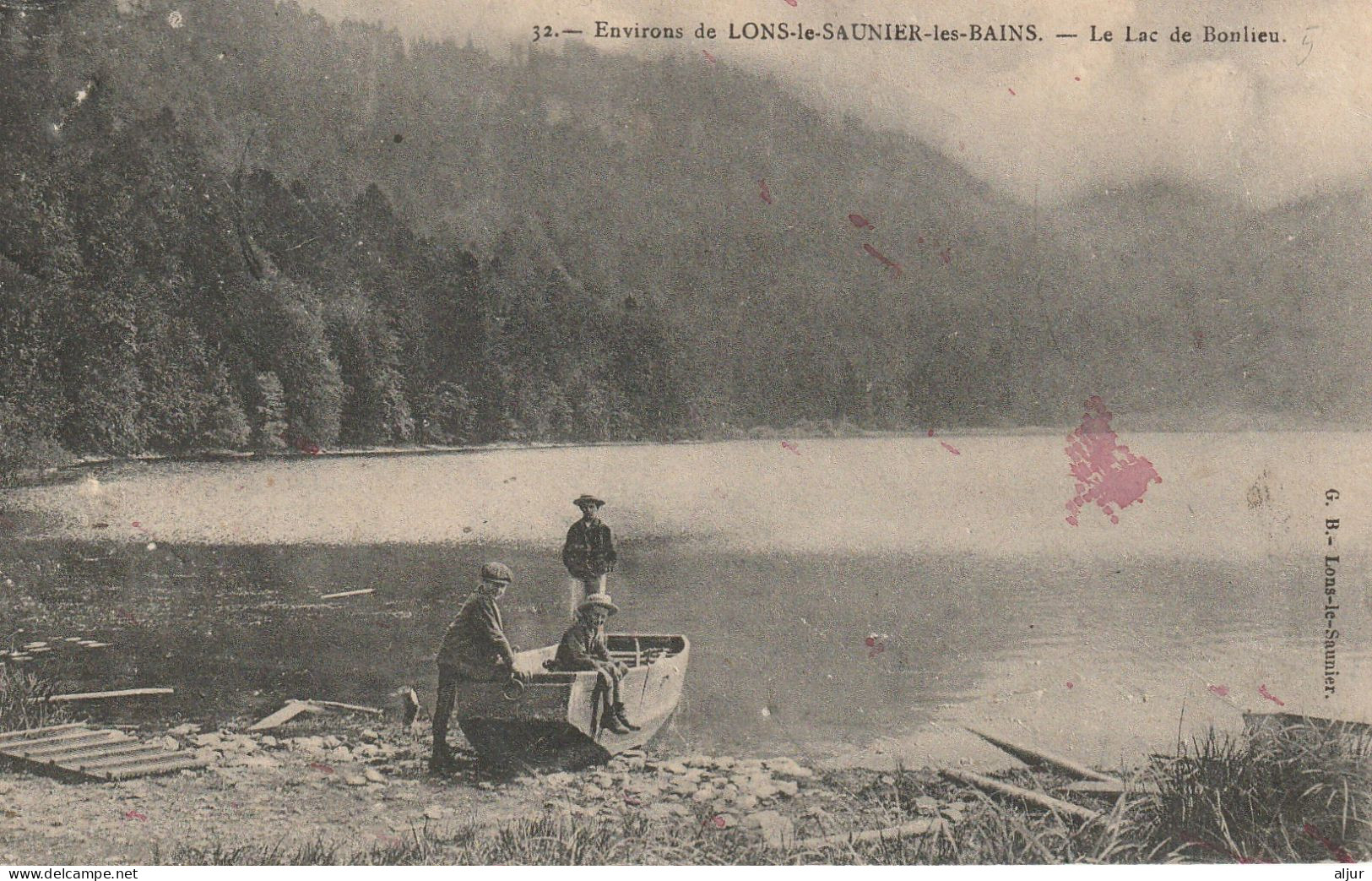BONLIEU(Jura) Le Lac - Clairvaux Les Lacs