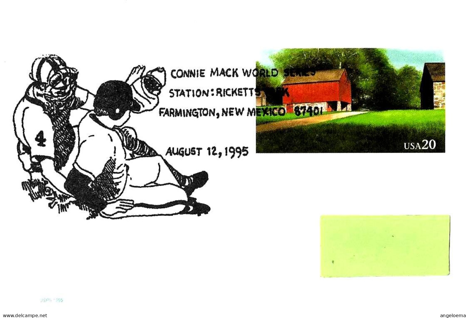 USA - 1995 FARMINGTON Connie Mack World Series Campionato Baseball Giocatori Juniores - 7378 - Base-Ball