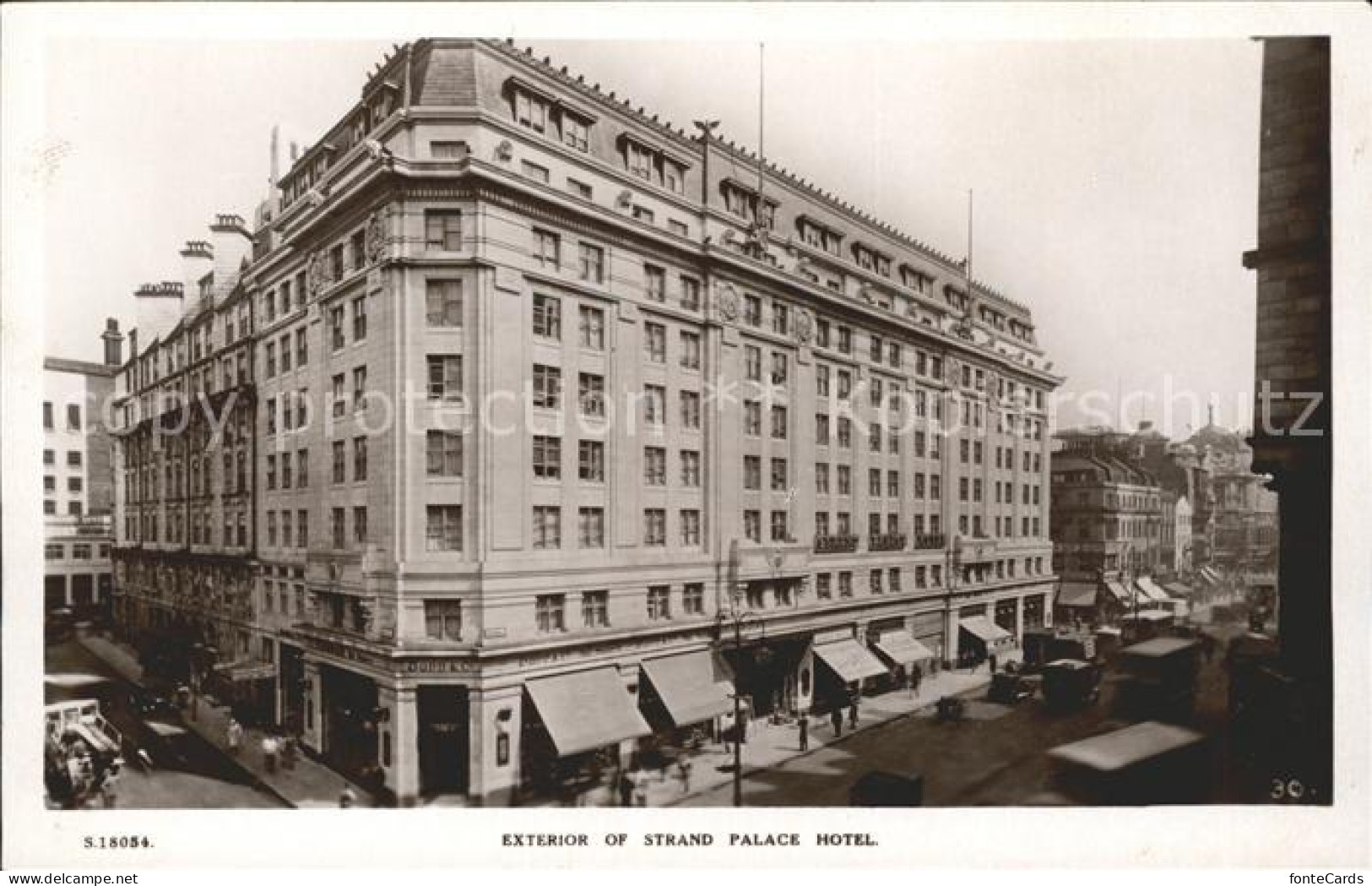 11752196 London Exterior Of Strand Palace Hotel Kingsway Series - Sonstige & Ohne Zuordnung