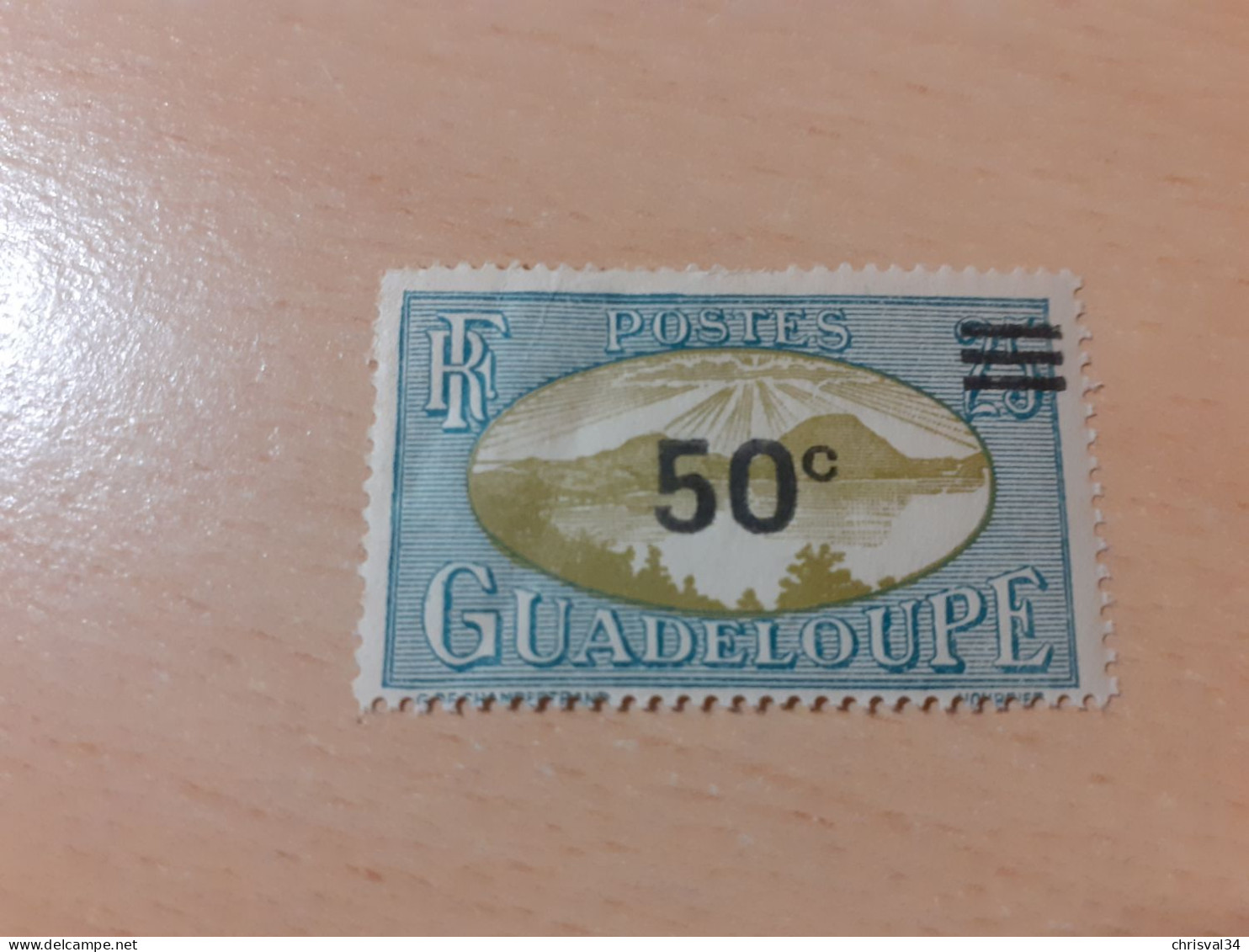 TIMBRE   GUADELOUPE       N  166    COTE  0,50   EUROS  NEUF  TRACE  CHARNIERE - Neufs