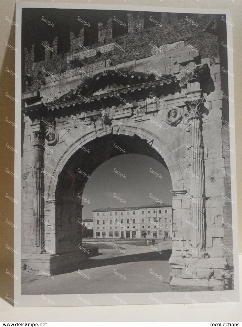 Italia Foto Da Identificare. RIMINI ? Tipografia Garattoni, Negozio Moto Guzzi - Europa