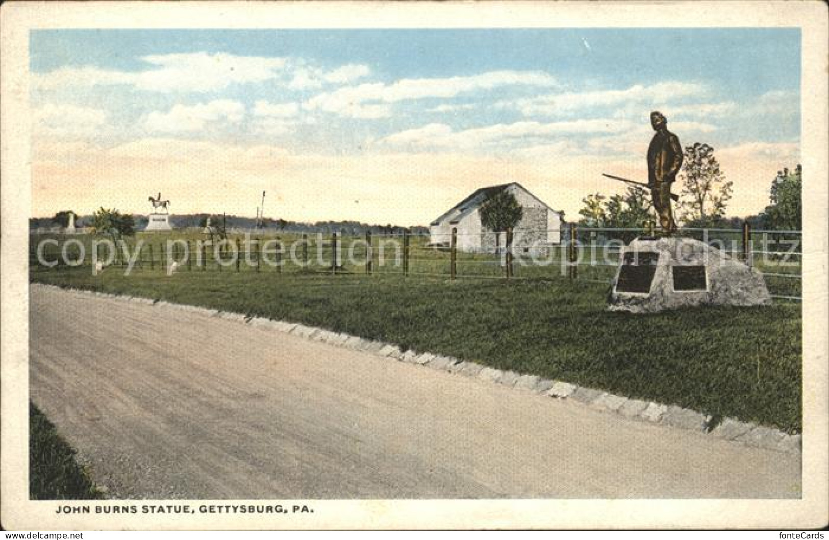 11752149 Gettysburg Pennsylvania John Burns Statue Gettysburg Pennsylvania - Other & Unclassified