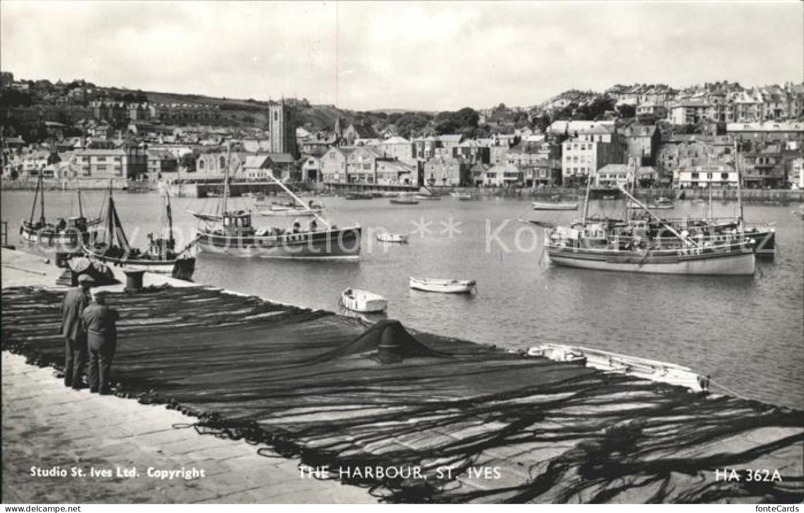 11752148 St Ives Cornwall Harbour Fishing Boat St Ives - Andere & Zonder Classificatie