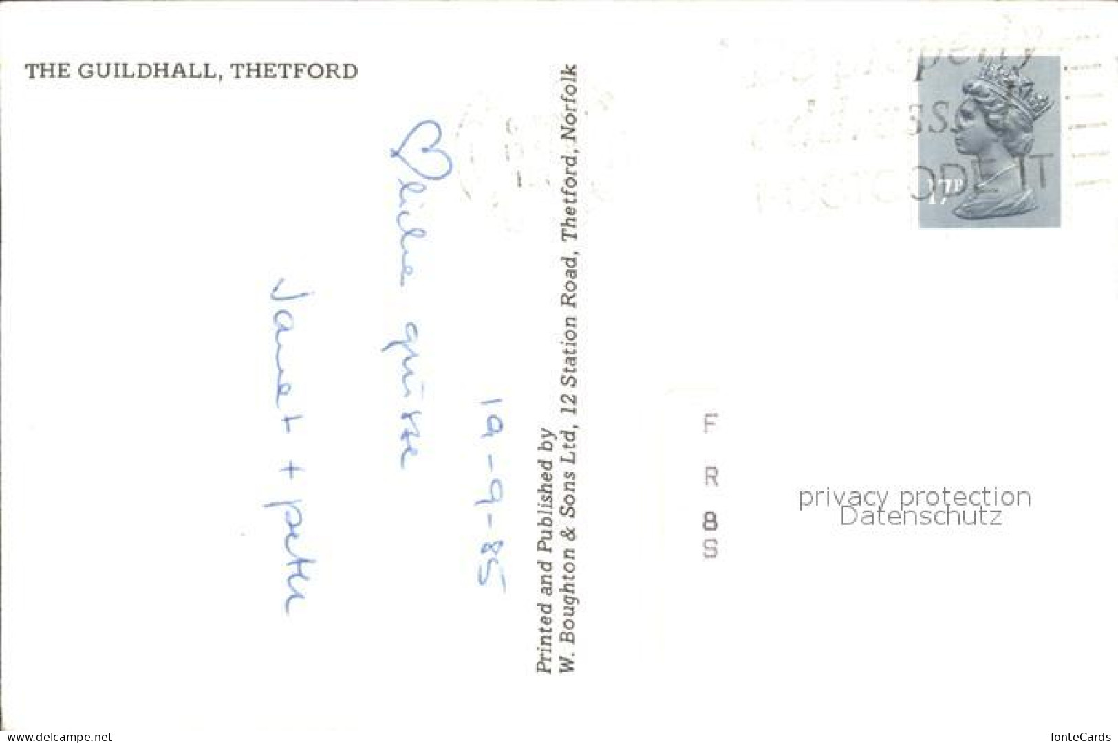 11752078 Thetford Breckland Guildhall Breckland - Autres & Non Classés