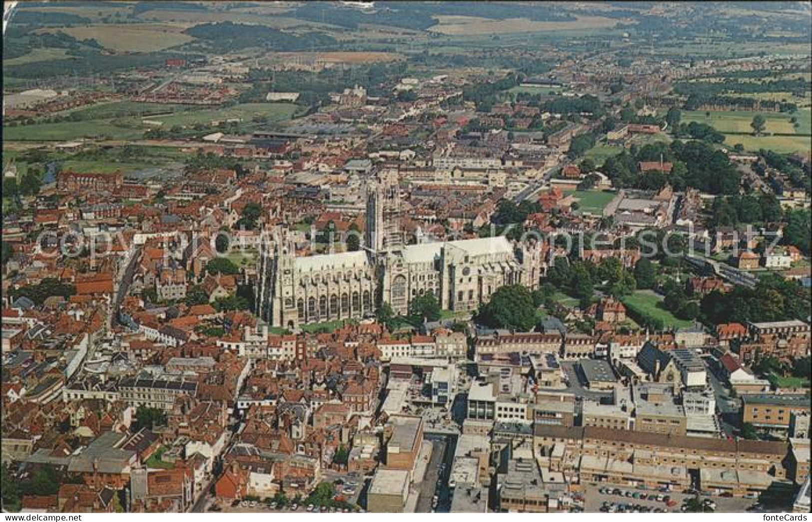 11751971 Canterbury Kent Aerial View Cathedral  - Other & Unclassified