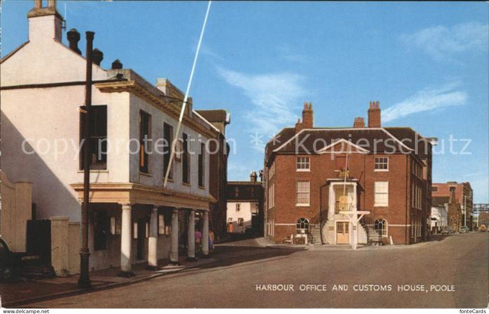 11751958 Poole Dorset Harbour Office And Customs House Salmon Series Poole Dorse - Autres & Non Classés