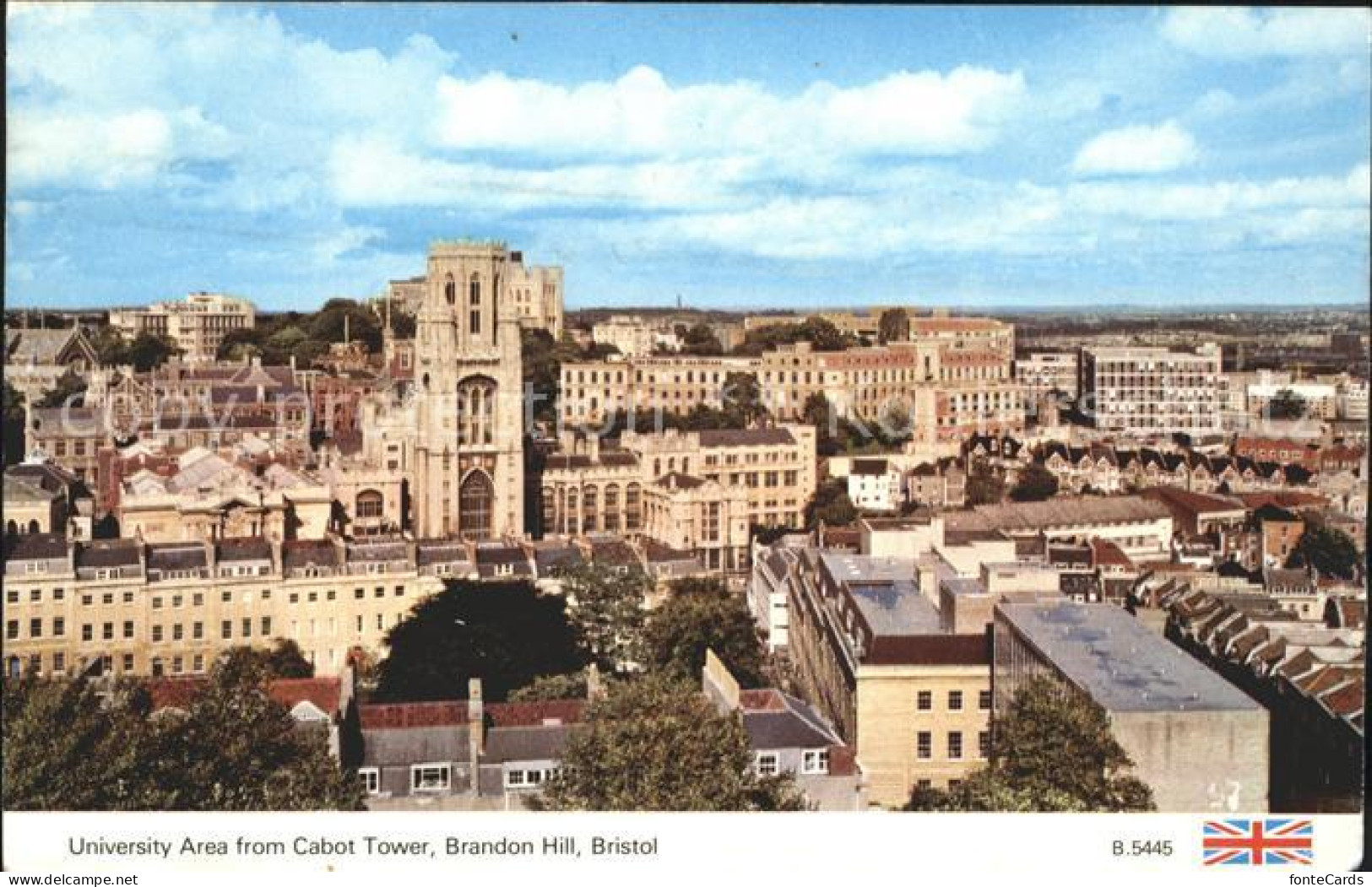 11751952 Bristol UK University Area From Cabot Tower Brandon Hill  - Bristol