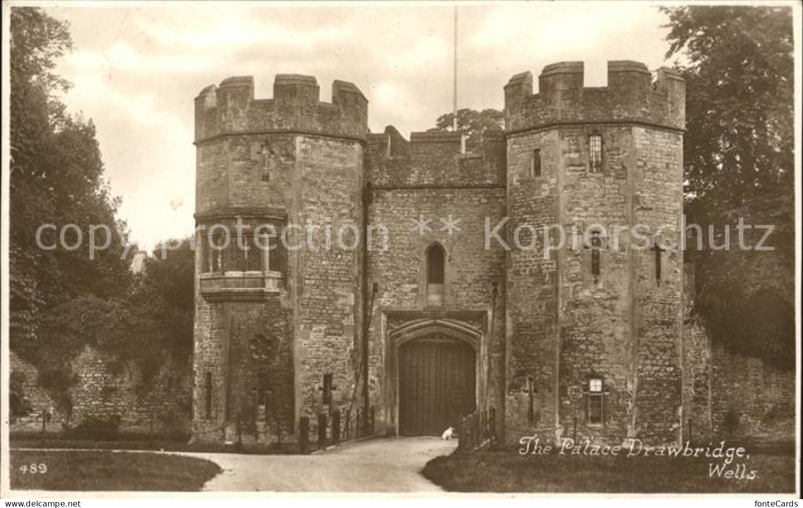 11751940 Wells Mendip Palace Drawbrigde Mendip - Other & Unclassified