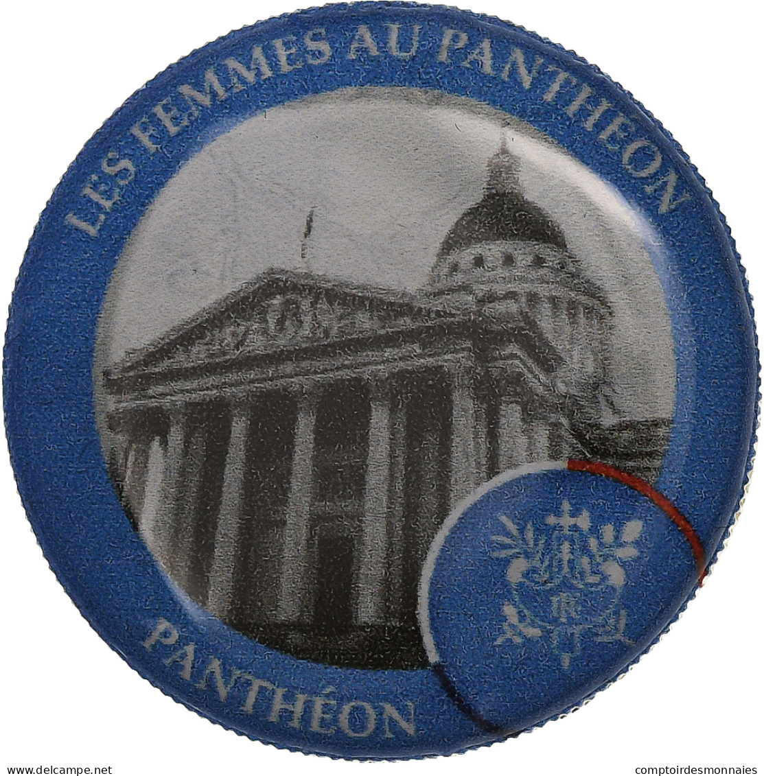 France, Jeton, Femmes Au Panthéon - Panthéon, Nickel, TTB - Autres & Non Classés
