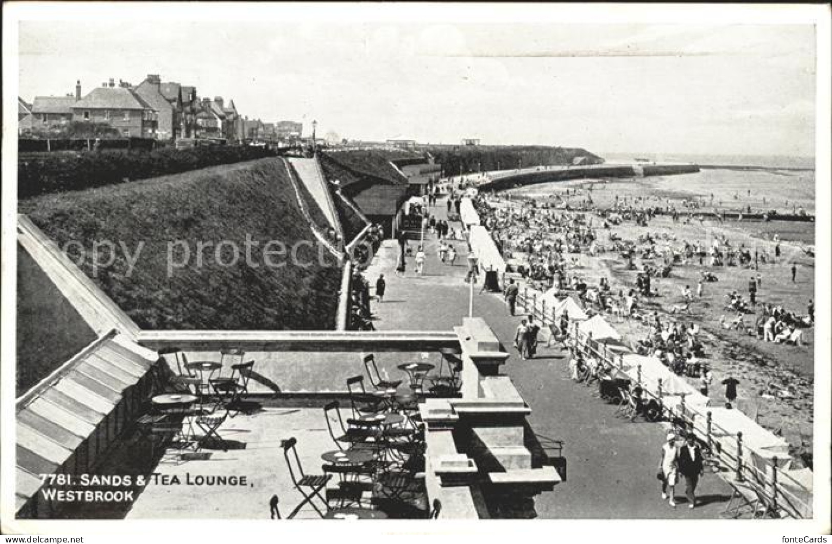 11751820 Westbrook Thanet Sands And Tea Lounge Promenade Beach Thanet - Sonstige & Ohne Zuordnung
