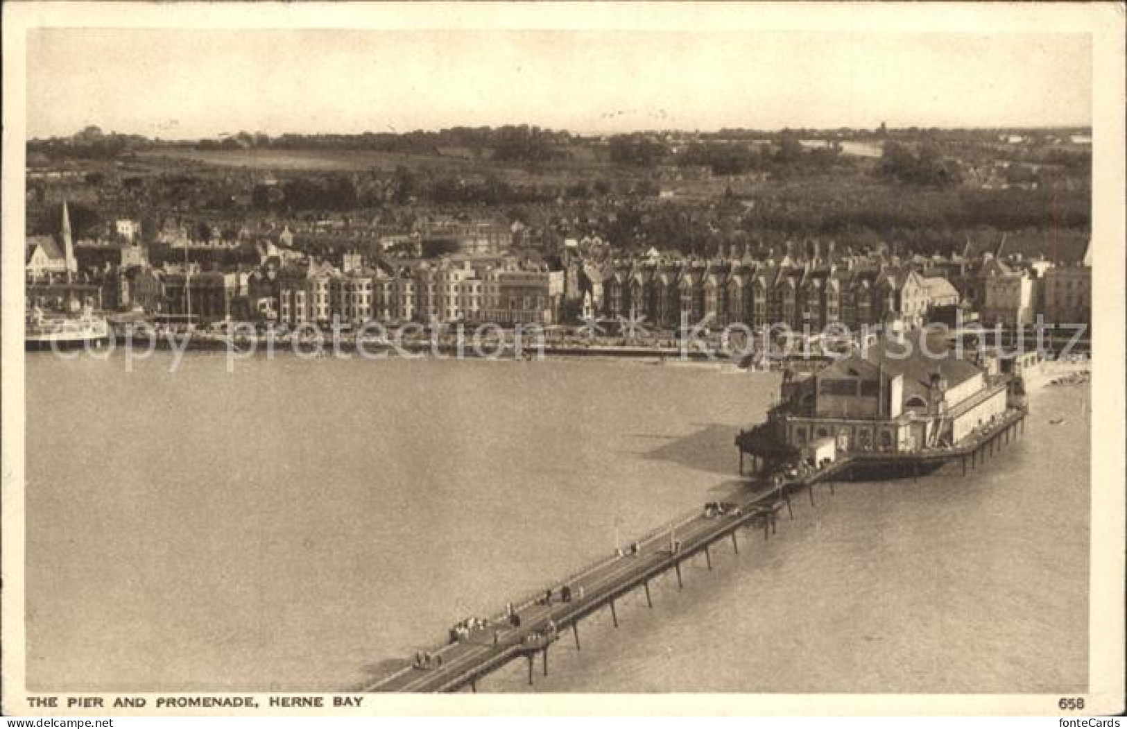 11751818 Herne Bay Pier And Promenade Aerial View City Of Canterbury - Autres & Non Classés