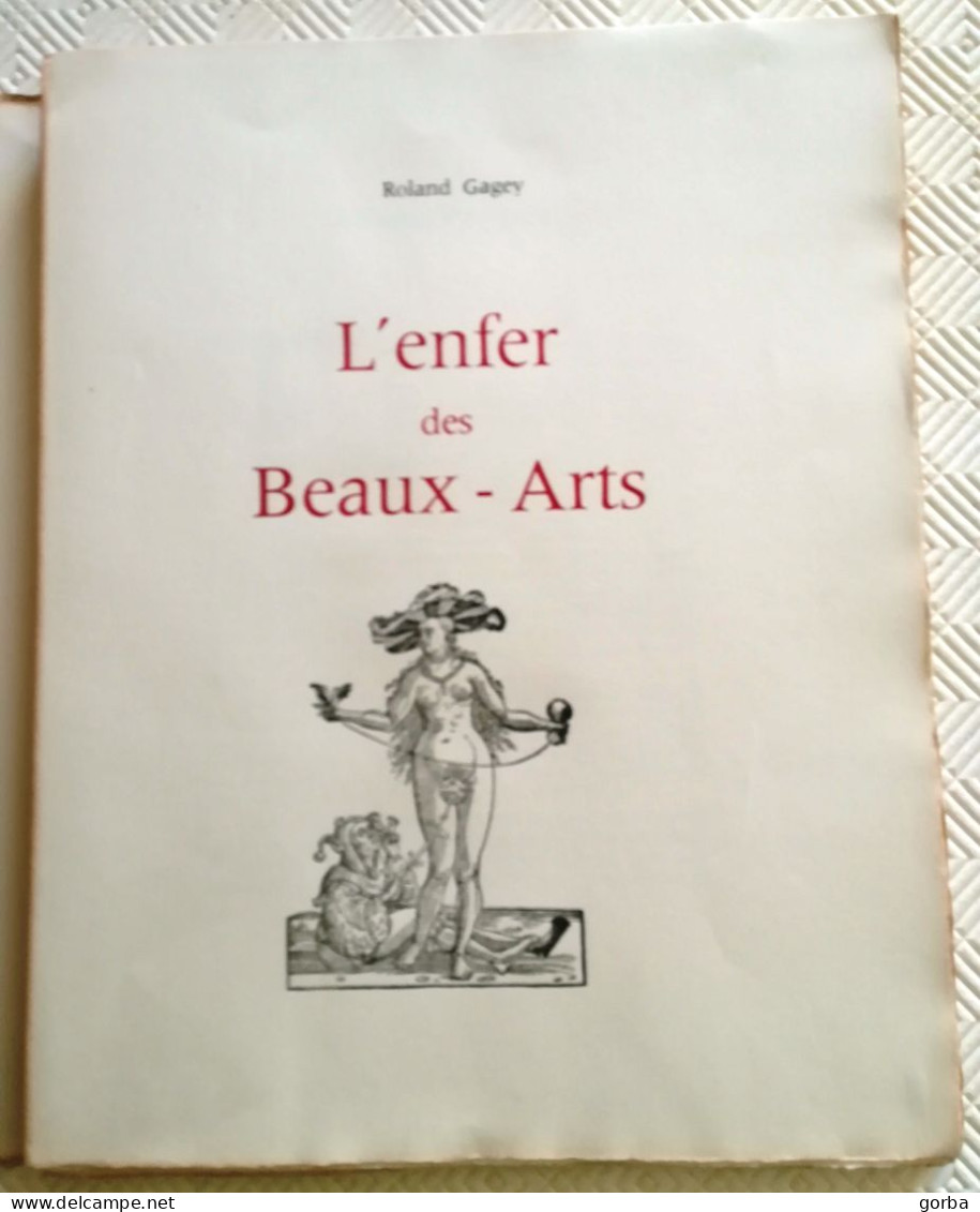 *L'Enfer Des Beaux Arts - 2 Volumes érotiques Dans Un étui  (RARE) - Autres & Non Classés