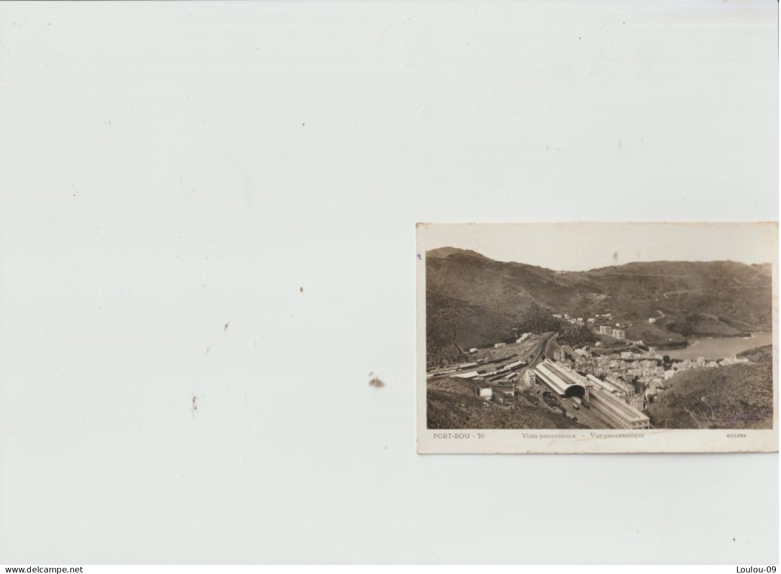 Port-Bou (Espagne)Catalogne Vers 1930-vue Panoramique - Other & Unclassified
