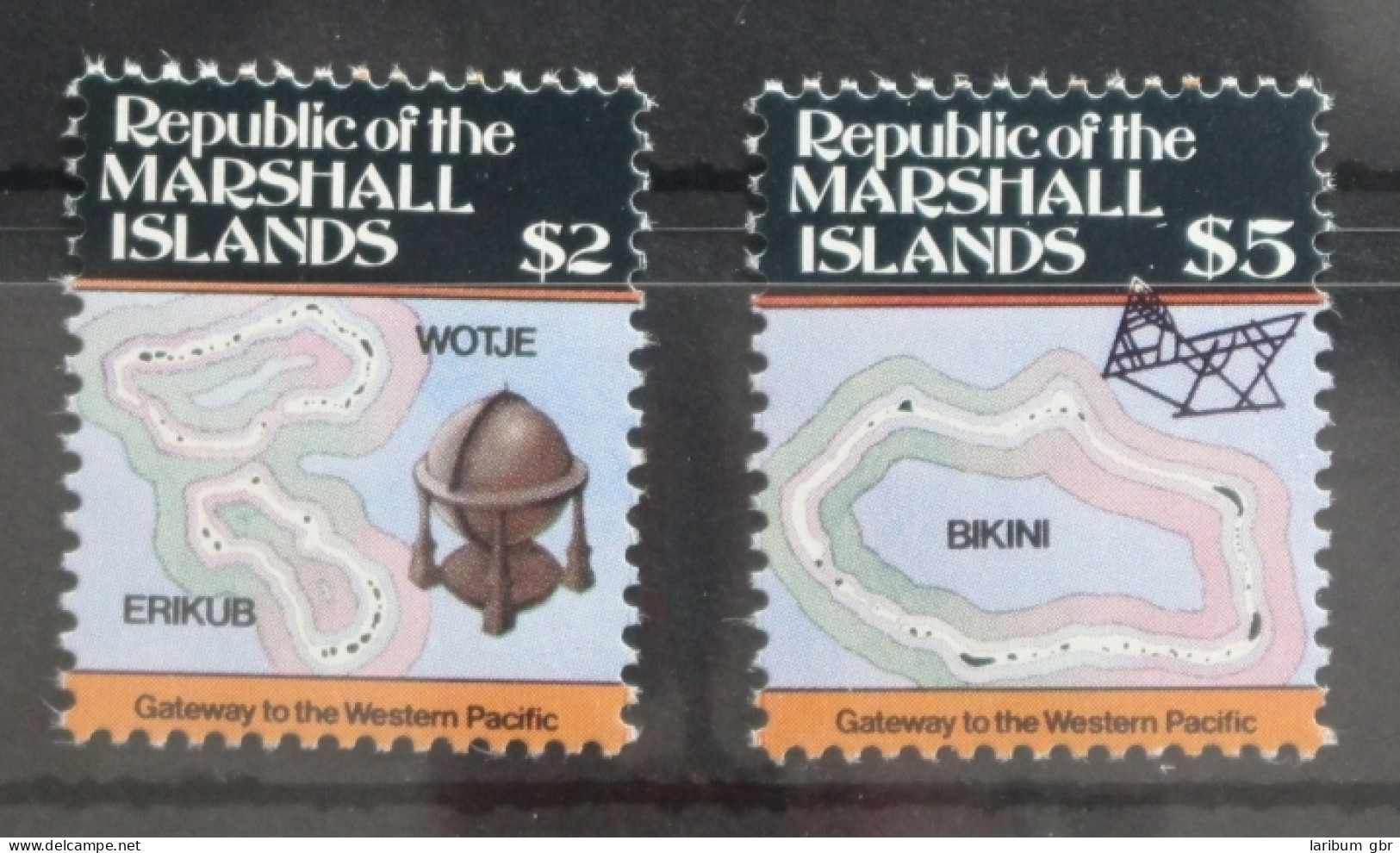 Marshall-Inseln 71-72 Postfrisch #TS675 - Islas Marshall